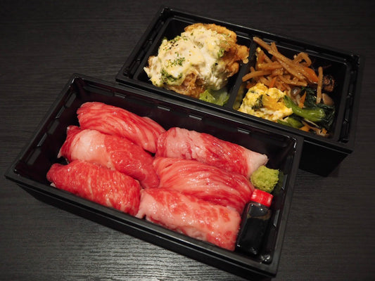 宮崎県産和牛　肉寿司2段重