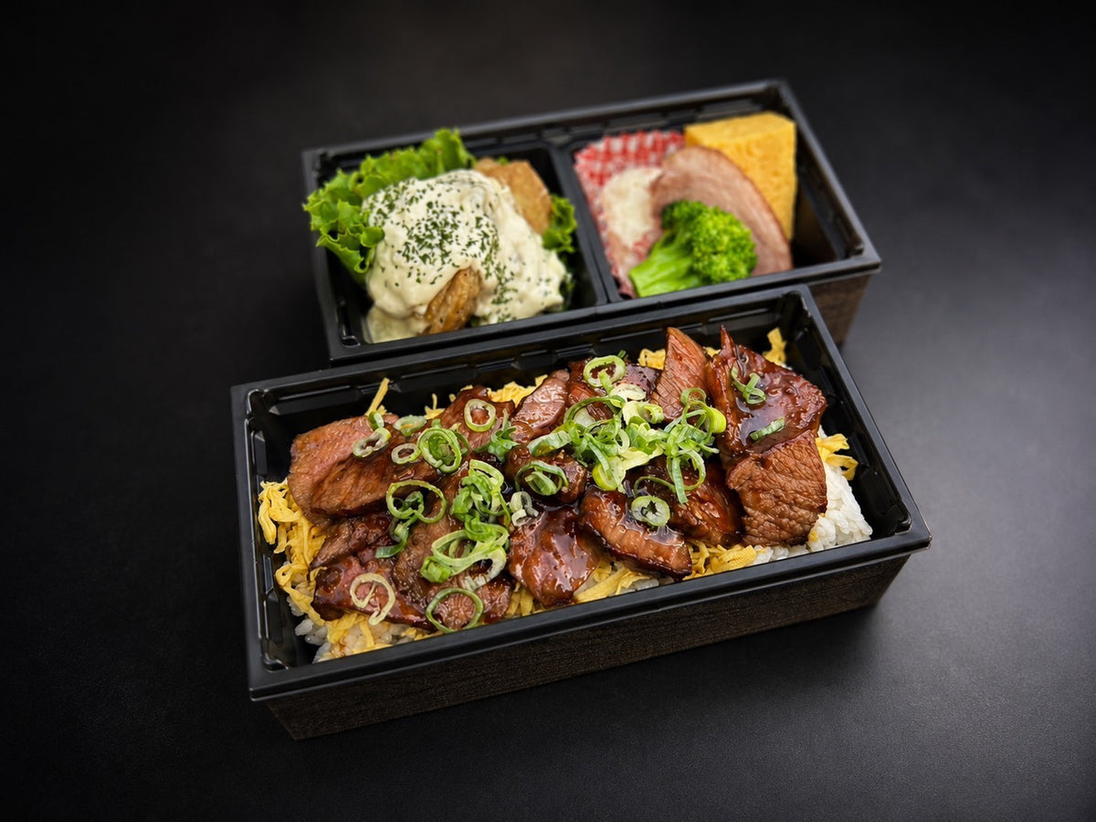 黒毛和牛焼肉2段重
