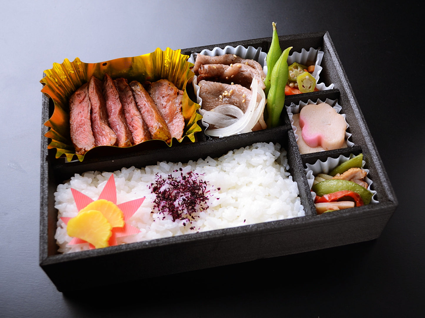 ランプステーキ＆一口焼きしゃぶ弁当